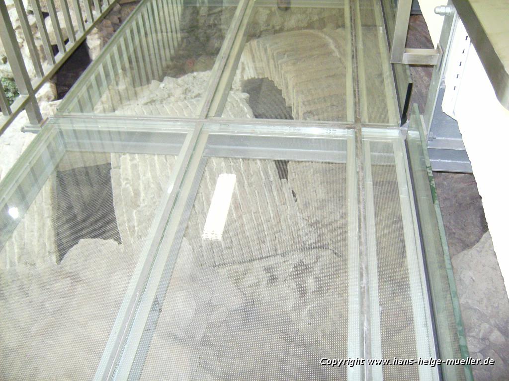 archäologische Ausstellung in Metrostation Monastiraki